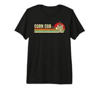 Retro Tobacco Corn Cob Pipe Smoking Corncob Pipe Smoker Premium T-Shirt