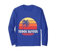 Retro Todos Santos Tropical Vacation Long Sleeve T-Shirt