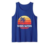 Retro Todos Santos Tropical Vacation Tank Top