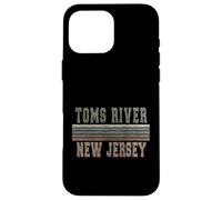 Retro Toms River New Jersey Case for iPhone 16 Pro Max