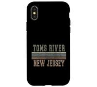 Retro Toms River New Jersey Case for iPhone X/XS