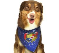 Retro Tongan Coat of Arms Tonga Soft Dog Bandana Scarf Triangle Kerchief Pet Accessories for Dogs & Cats74