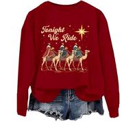 Retro Tonight We Ride Sweatshirt, Tonight We Ride Christmas Christian Shirt