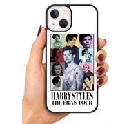 Retro Tour Era Harry Niall Styles One 1D Direction Custom Compatible With iPhone 6 7 8 SE 2020 X XR XS 11 12 13 14 15 16 16E 17E 17 Pro Max Plus Mini Bumper Case Custom Personalised Name Clear