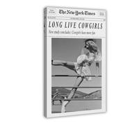 Retro Trendy Black And White Newspaper Magazine Poster, The New York Times Poster, Minimalist Wall Art, For Home Bedroom Dorm Wall Decor (5) Frame-style 20x30inch(50x75cm)