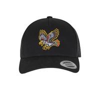 Retro trucker cap Mister Tee Bravery Eagle Black One size