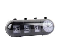 Retro tube alarm clock Black one size
