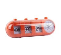 Retro tube alarm clock Orange one size