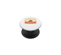Retro Tugboat Captain Harbor Boat Operator Docking PopSockets Adhesive PopGrip