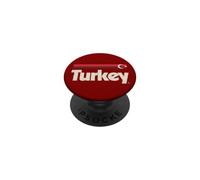 Retro Turkey Flag Turkiye Red Turk Bayragi PopSockets Adhesive PopGrip