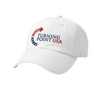 Retro Turning Point1 Action Print Baseball Cap - This is The Turning Printed Hat Freedom Vintage Hats for Men Women White