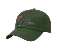 Retro Turning Point1 Action Print Baseball Cap - This is The Turning Printed Hat Freedom Vintage Hats for Men Women Green