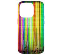 Retro TV Glitch Art Static Screen Case for iPhone 14 Pro