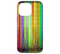 Retro TV Glitch Art Static Screen Case for iPhone 14 Pro Max