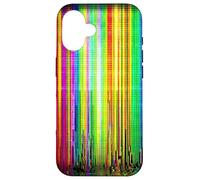 Retro TV Glitch Art Static Screen Case for iPhone 16