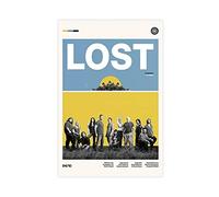 Retro TV Series Poster LOST(1) Canvas Poster Bedroom Decor Sports Landscape Office Room Decor Gift Unframe-style 08x12inch(20x30cm)