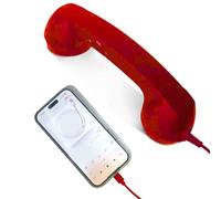 : Retro Type-C Telephone Handset - Mobile Phone Receiver with Microphone | Classic Retro Handset for Office, Home, Kitchen, Bedside, Bathroom, Living Room, School, Hospital