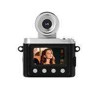 Retro Type Digital Camera with Manual Control Option Expandable Storage for Creative Photography Travel Camera