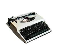 Retro Typewriter Wireless Mechanical Word Processing Typerenvelope Write a Letter Take Notes Novel(B)