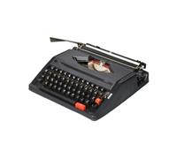 Retro Typewriter Wireless Mechanical Word Processing Typerenvelope Write a Letter Take Notes Novel(C)