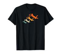 Retro Ultimate Frisbee Player Vintage Disc Ultimate Frisbee T-Shirt