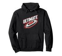 Retro Ultimate Frisbee Player Vintage Flying Disc Pullover Hoodie