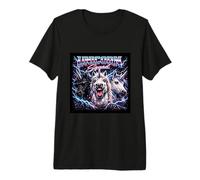 Retro Unicorn Funny Boys Girls Retro 90s Bootleg Magic Meme Premium T-Shirt