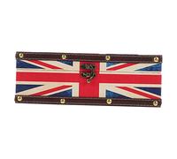 Retro Union Jack Tissue Box Cover Wooden Holder for Desktop Decoration Napkin Organizer for Home