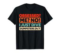 Retro Upcycling Adventure Recycling Vintage Dumpster Diving T-Shirt