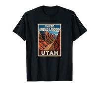 Retro Utah, I Hiked Angels Landing T-Shirt