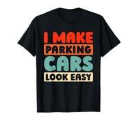 Retro Valet Parking Car - Service Vintage Valet Attendant T-Shirt