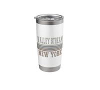 Retro Valley Stream New York Stainless Steel Insulated Tumbler