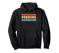 Retro Vehicle Supervision - Vintage Parking Lot Attendant Pullover Hoodie