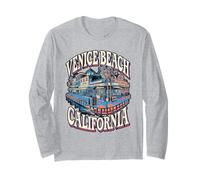 Retro Venice Beach West Coast Logo Shirt Long Sleeve T-Shirt