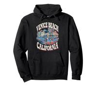 Retro Venice Beach West Coast Logo Shirt Pullover Hoodie