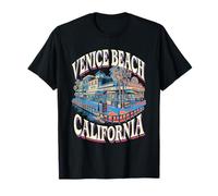 Retro Venice Beach West Coast Logo Shirt T-Shirt