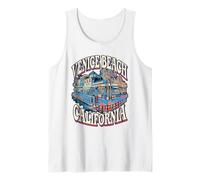 Retro Venice Beach West Coast Logo Shirt Tank Top