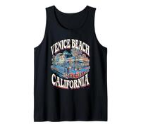 Retro Venice Beach West Coast Logo Shirt Tank Top