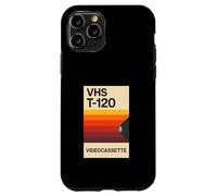Retro VHS T-120 Videocassette 80s Nostalgia Analog Video Case for iPhone 11 Pro