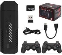 Retro Video Game Console-X2 Plus 4K Game Stick 3D HD Wireless Controller TV 50 Emulator(128G 41000+Games)