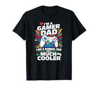Retro Video Gamer Dad Like A Normal Dad Only Much Cooler T-Shirt