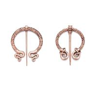 Retro Viking Brooch Pin Viking National Spirit Pin Brooch Celtic Brooch Lapel Pin for Women Men Medieval Jewelry Gift Shawl Buckle Clasp 2Pcs, Zinc, no gemstone