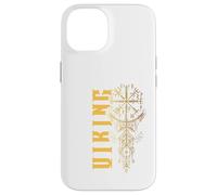 Retro Viking Compass Nordic Paganism Symbols Norse Case for iPhone 14