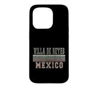Retro Villa de Reyes Mexico Case for iPhone 15 Pro