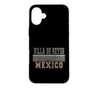 Retro Villa de Reyes Mexico Case for iPhone 16 Plus