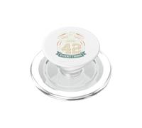 Retro Vintage 42 Answer to Life The Universe And Everything PopSockets PopGrip for MagSafe