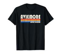 Retro Vintage 70s 80s Style Aviemore, United Kingdom T-Shirt