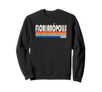 Retro Vintage 70s 80s Style Florianópolis, Brazil Sweatshirt
