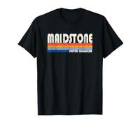 Retro Vintage 70s 80s Style Maidstone, United Kingdom T-Shirt