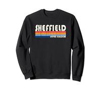 Retro Vintage 70s 80s Style Sheffield, United Kingdom Sweatshirt
